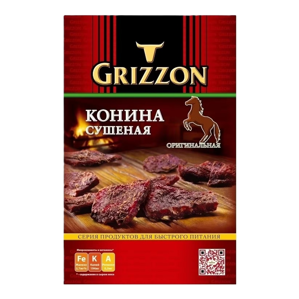Конина сол суш Гриззон  Россия  36г - интернет-магазин Близнецы