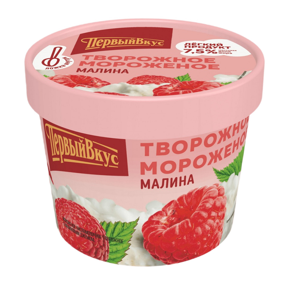 Морож Творож Малина  Российс Молоко 135гр - интернет-магазин Близнецы