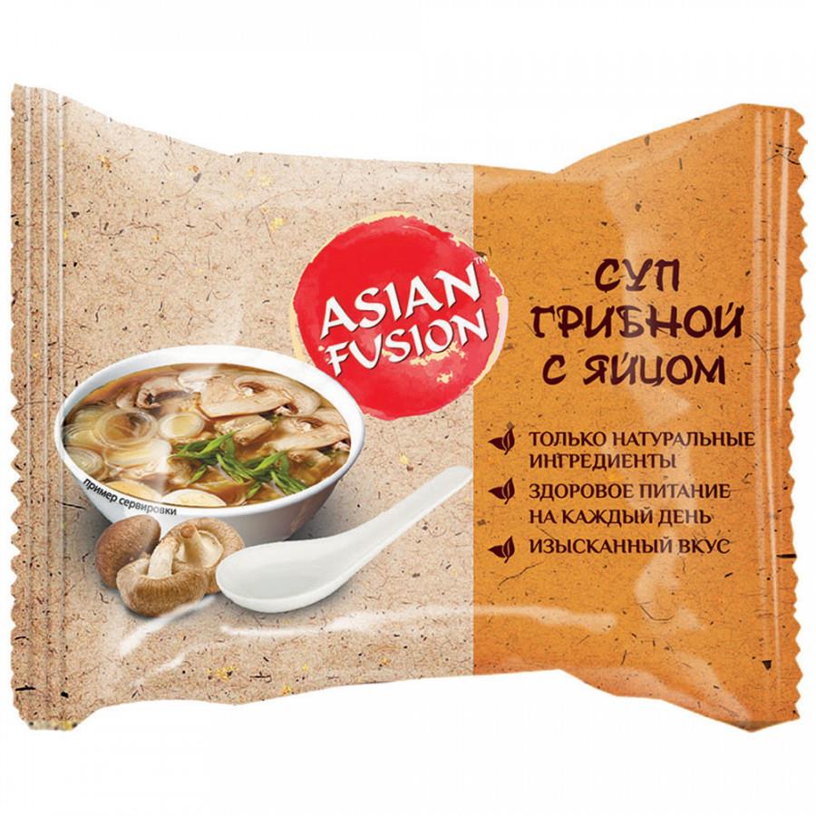 Суп ASIANFUSION грибной с яйцом п п 12г - интернет-магазин Близнецы