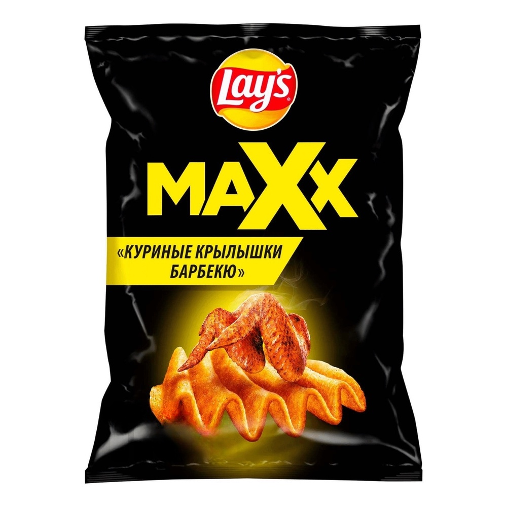 Чипсы Лейс MAXХ Крылья барбекю 100г шт  - интернет-магазин Близнецы