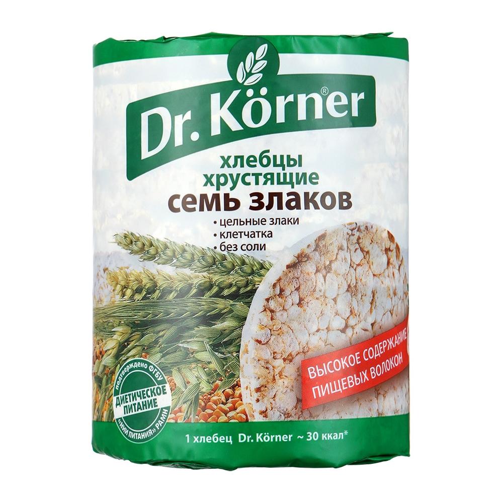 Хлебцы Dr.Korner 7 злаков  Хлебпром  100г - интернет-магазин Близнецы