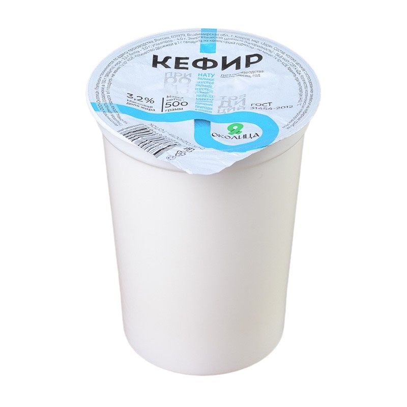 Кефир 3.2%  Околица  500г шт - интернет-магазин Близнецы