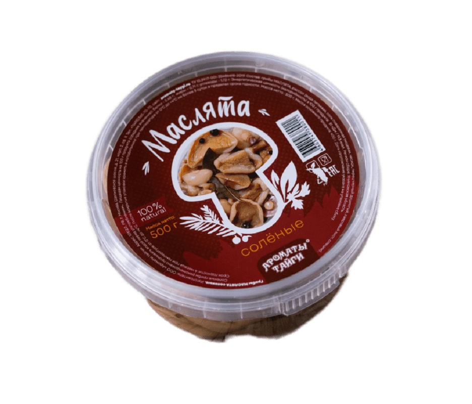 Грибы Маслята соленые  Ароматы Тайги  500г - интернет-магазин Близнецы