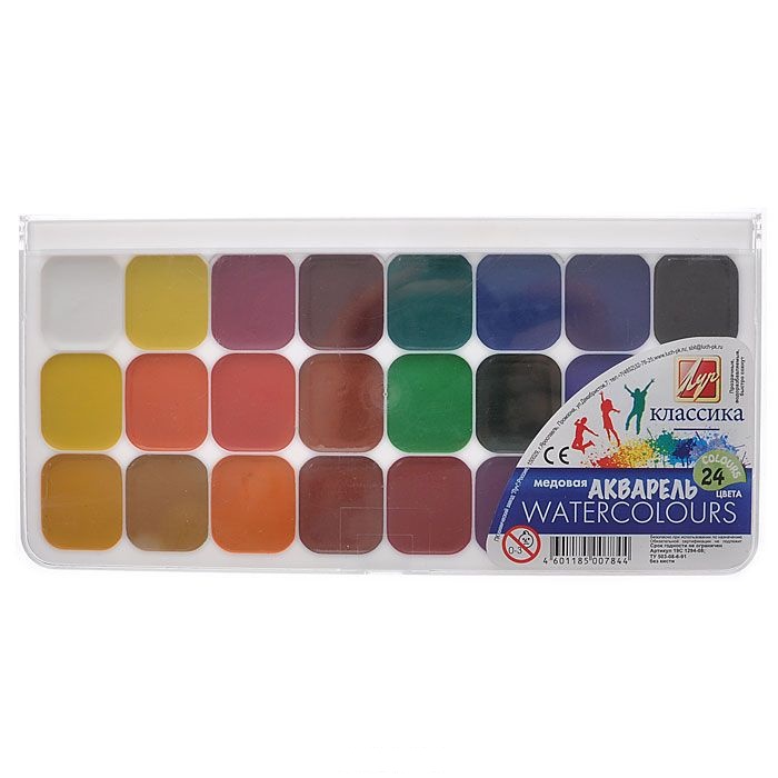 Краски Акв 24цв Классика  - интернет-магазин Близнецы