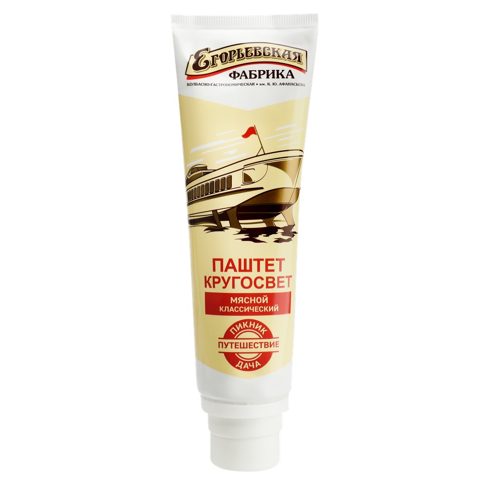 Паштет мясн Кругосв  Егор  туба 150г - интернет-магазин Близнецы