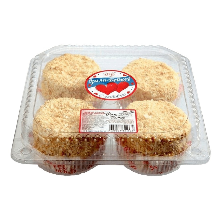 бк Пирожн Наполеон  Бейкер  300г шт - интернет-магазин Близнецы
