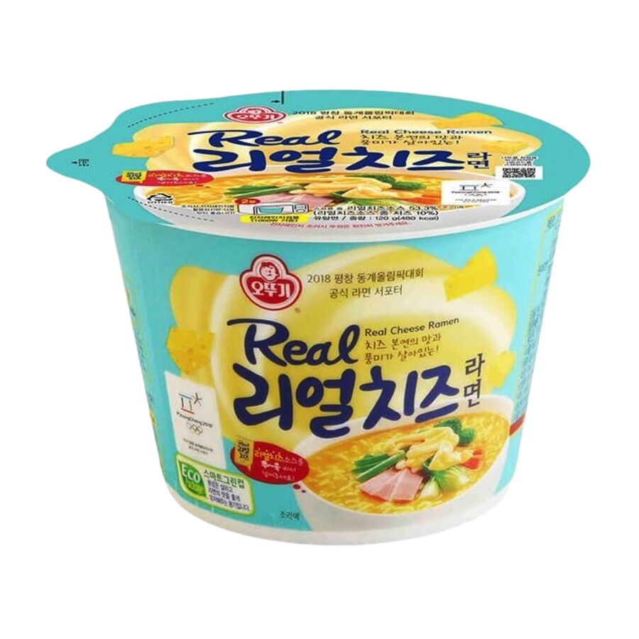 Лапша Реал Чиз Рамен с сырным соусом 120г  Корея  чашка - интернет-магазин Близнецы