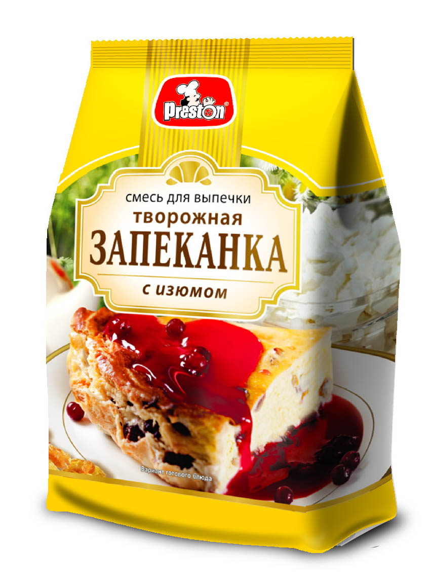 Смесь для творожной запеканки  Престон  150г - интернет-магазин Близнецы