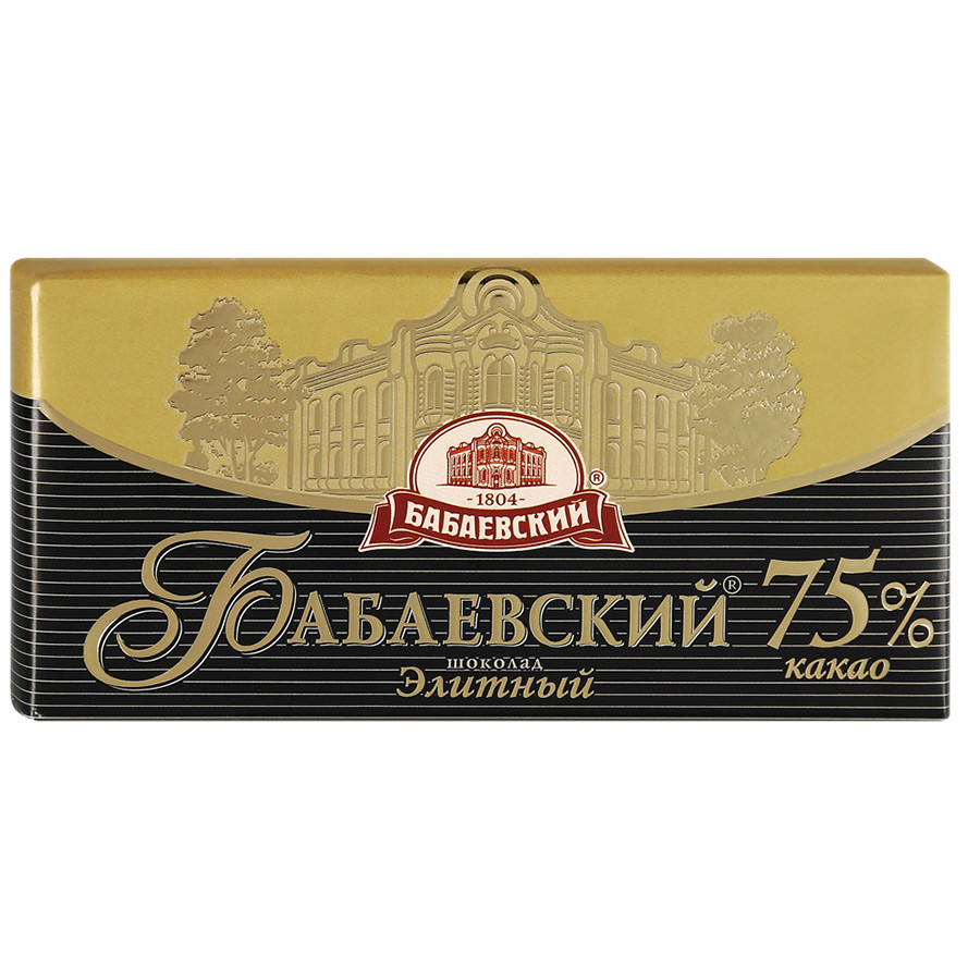 Шоколад Бабаевский элитный 90г - интернет-магазин Близнецы