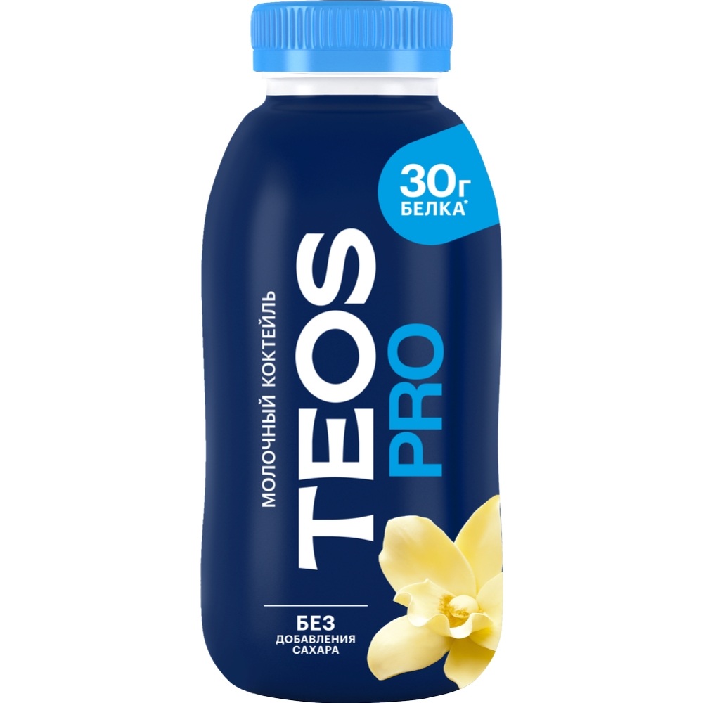 Коктейль молочный PRO TEOS ваниль 330г шт - интернет-магазин Близнецы