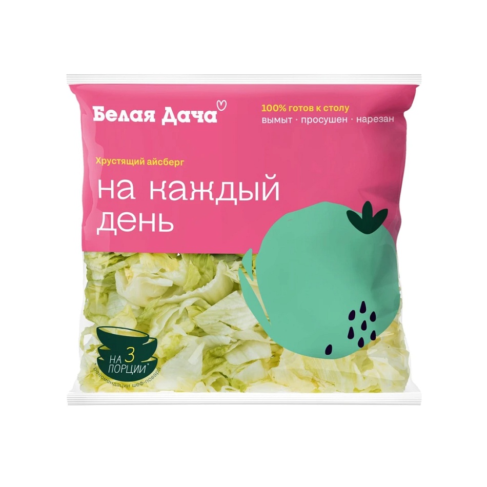 Салат Белая Дача Айсберг хрустящий, 150 г