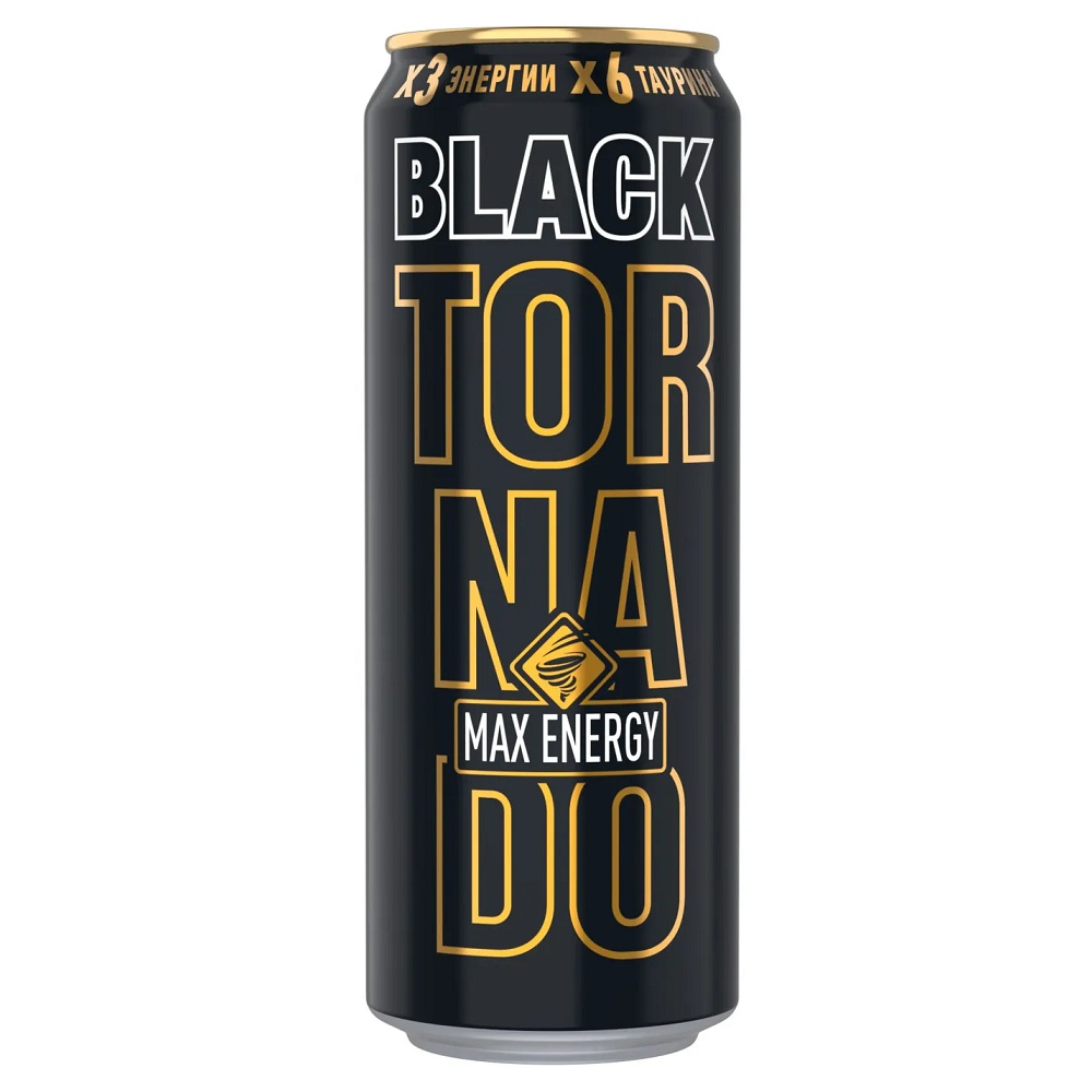 Энергетический напиток Торнадо Энерджи BLack 0.45 л ж б