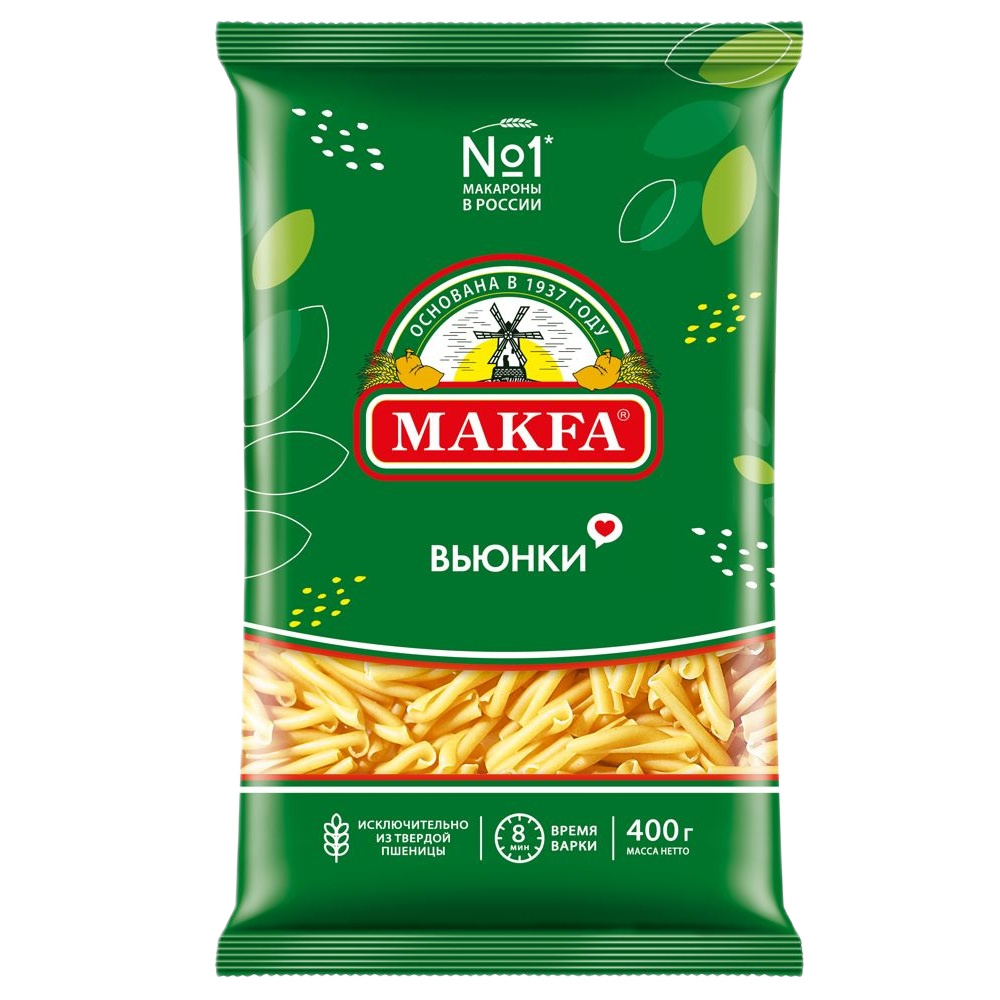 Макар изд Макфа Вьюнки 400г шт - интернет-магазин Близнецы