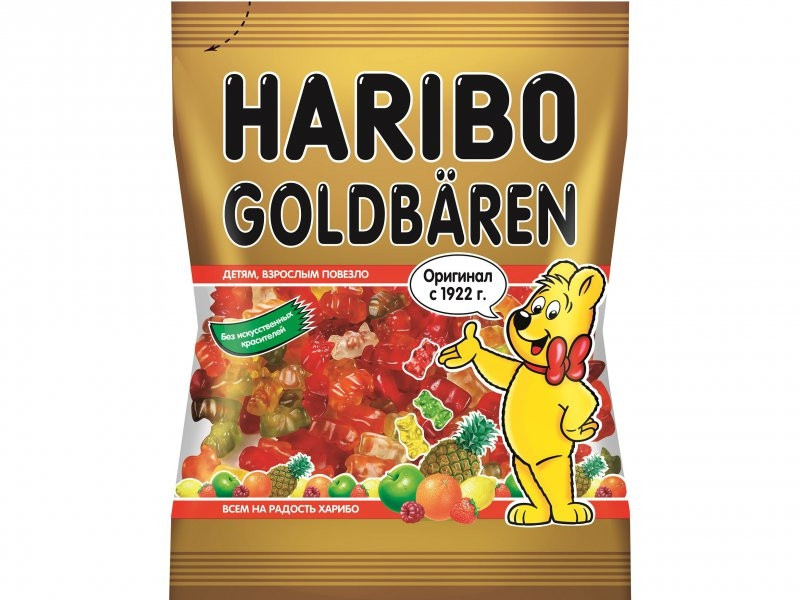 Мармелад жеват Харибо Goid Bears 175г - интернет-магазин Близнецы