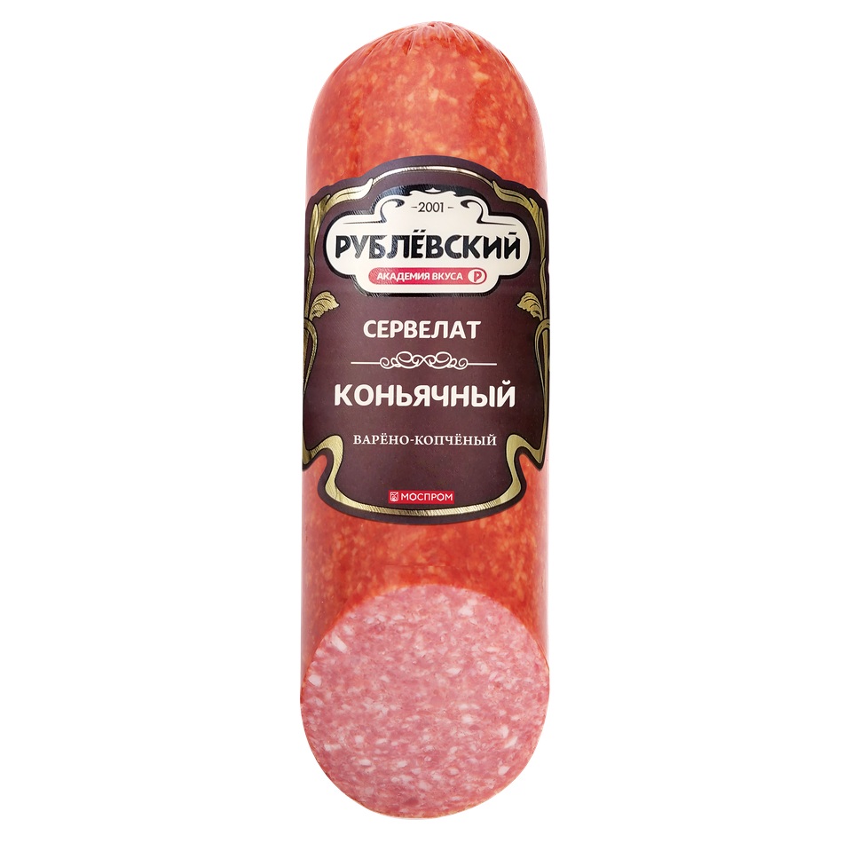 Колбаса Сервелат Коньячный в к  Рублевский   - интернет-магазин Близнецы