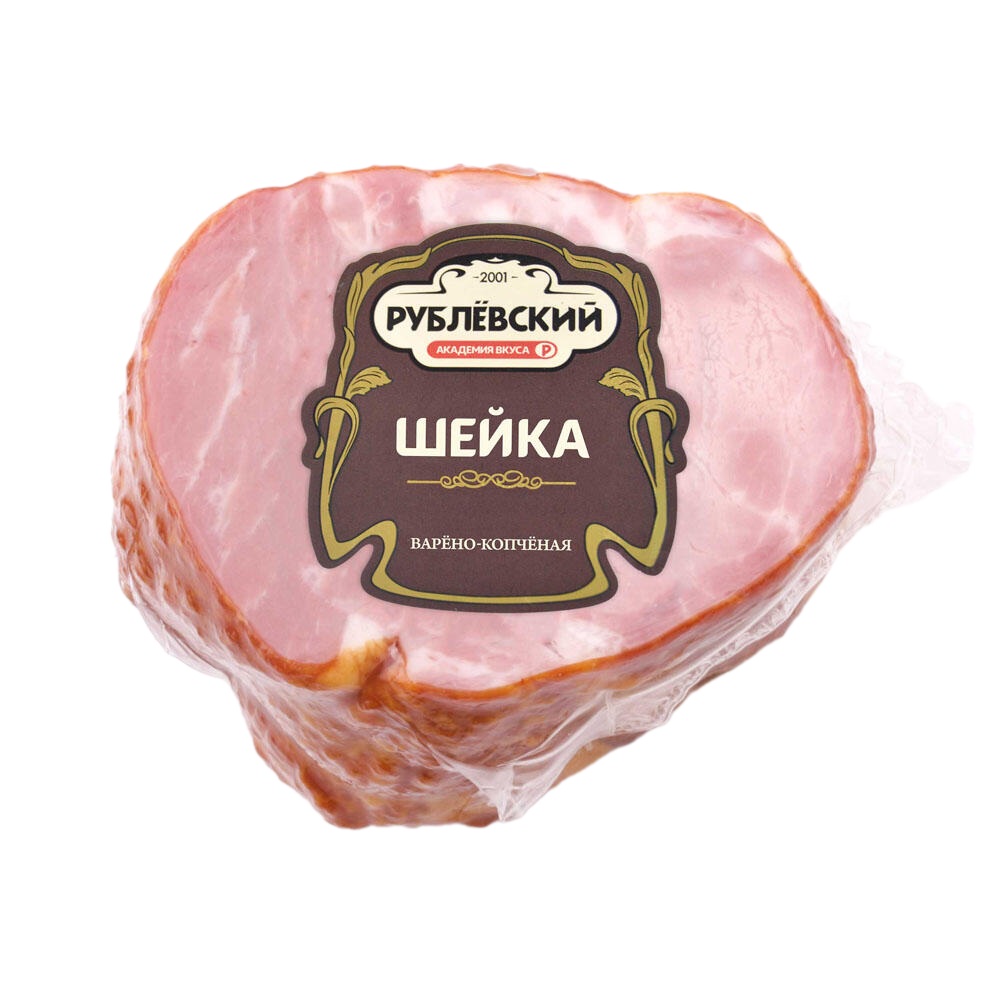 Шейка свиная варено-копченая Рублевский, весовая