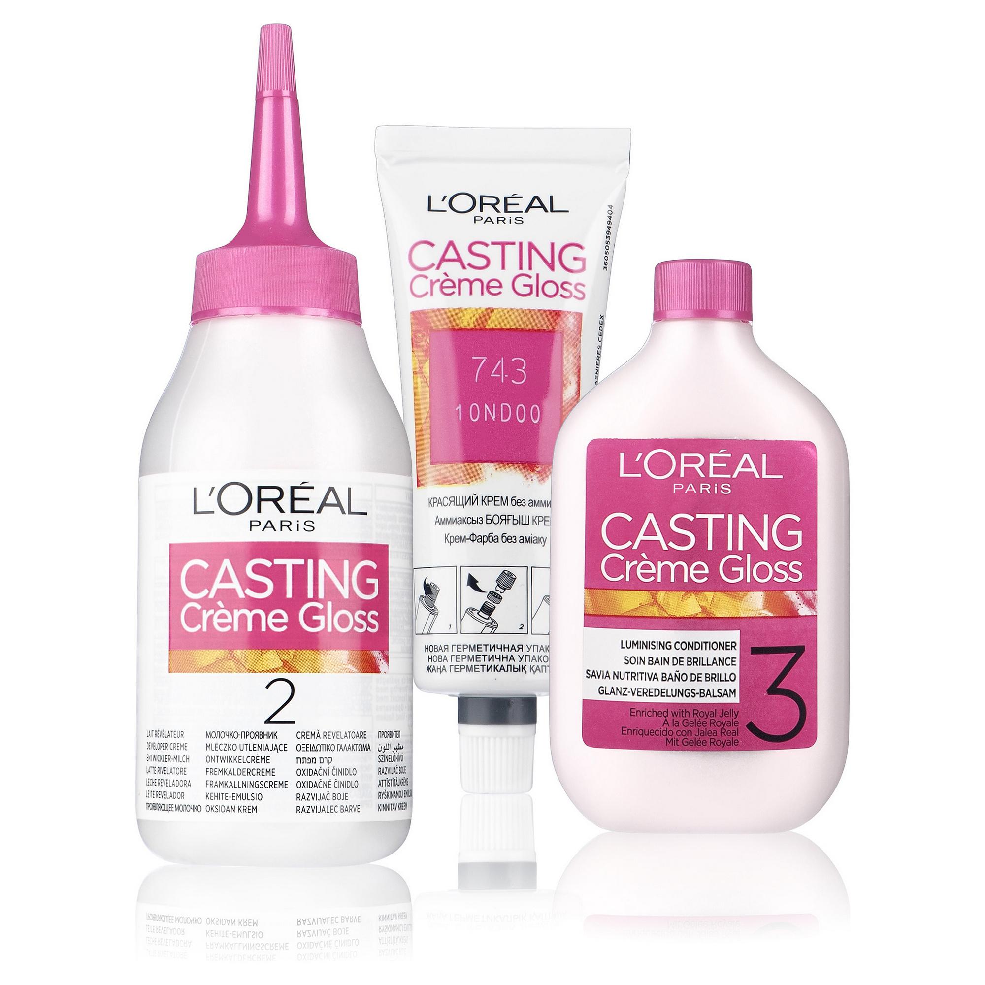 L'Oreal, CASTING Creme Gloss, Краска для волос, Тон 200, Черный кофе, 160 мл