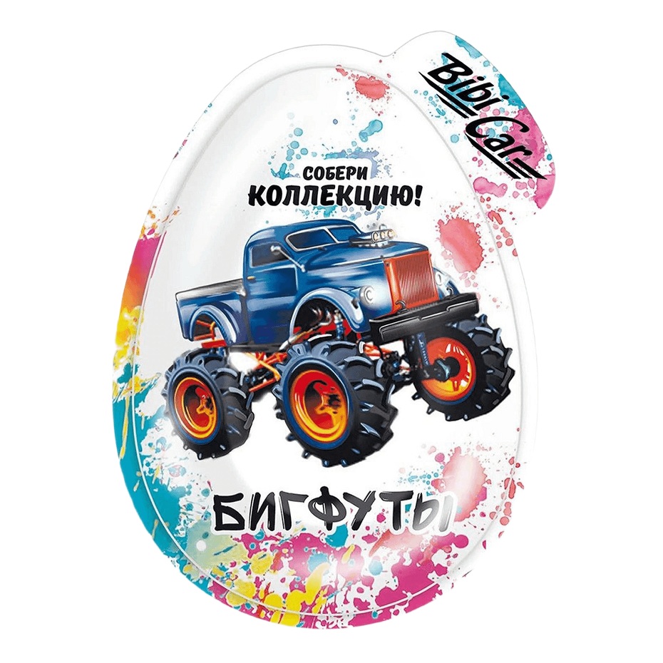 Яйцо пласт с игрушкой БИГФУТЫ Квик Виллсы 10г шт   касса  - интернет-магазин Близнецы