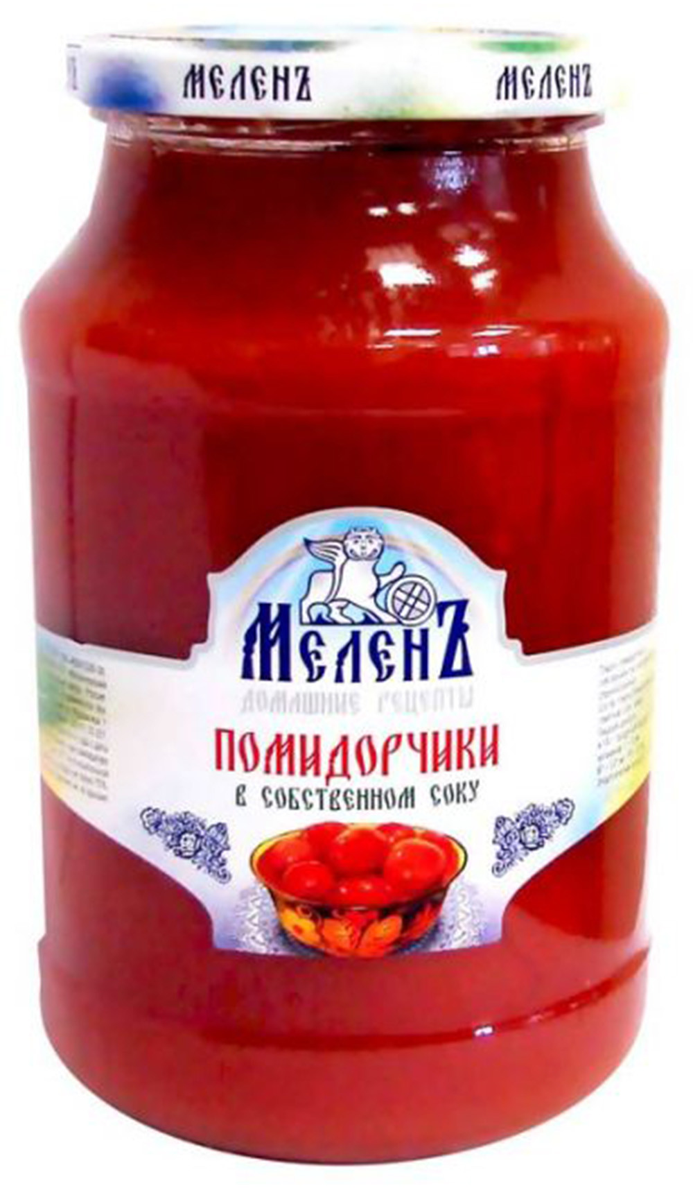Помидорчики в с с  Меленъ  900г бан - интернет-магазин Близнецы