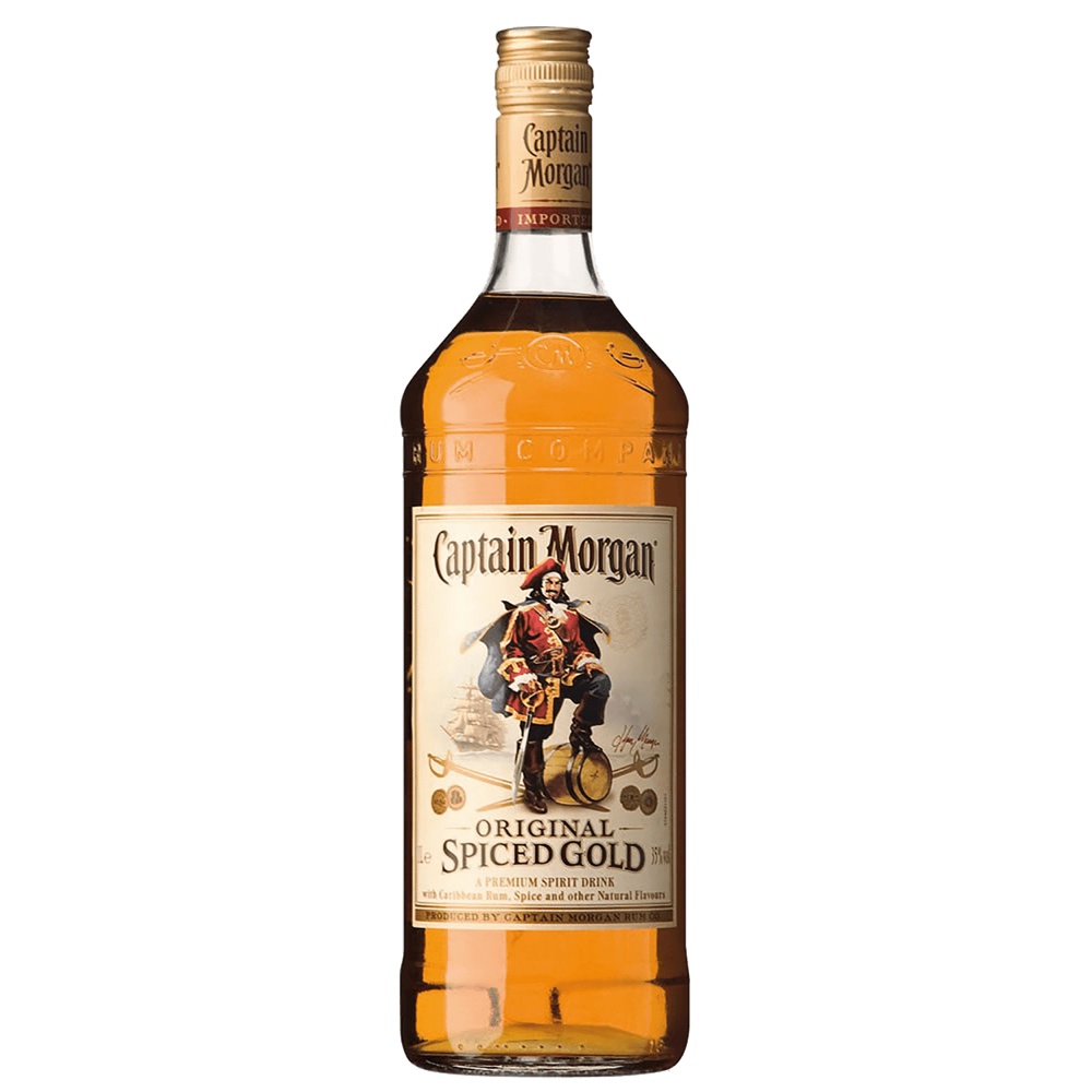 Напиток Капитан Морган Золотой на осн.рома под уп 1.0 л  Италия  - интернет-магазин Близнецы