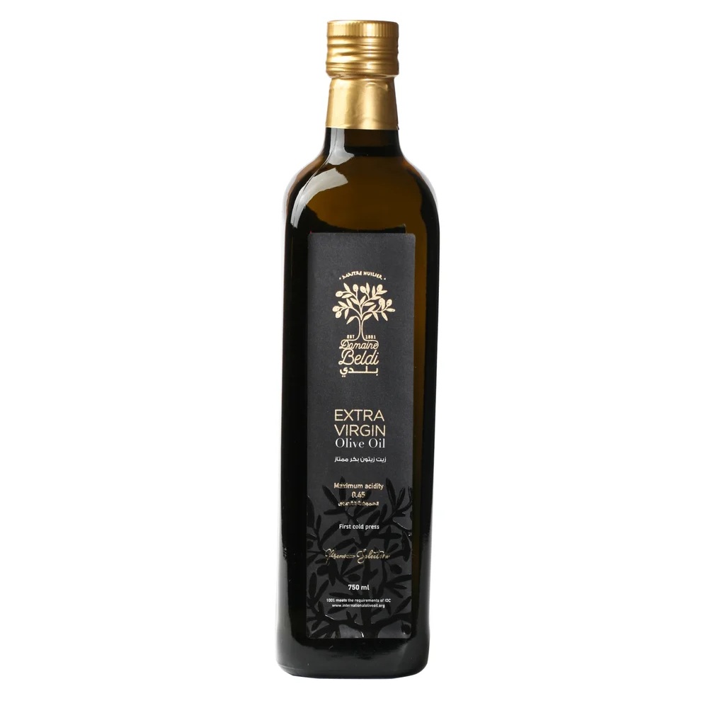 Масло оливковое Domaine Beldi Extra Virgin нерафинированное, стекло, 0,75 л