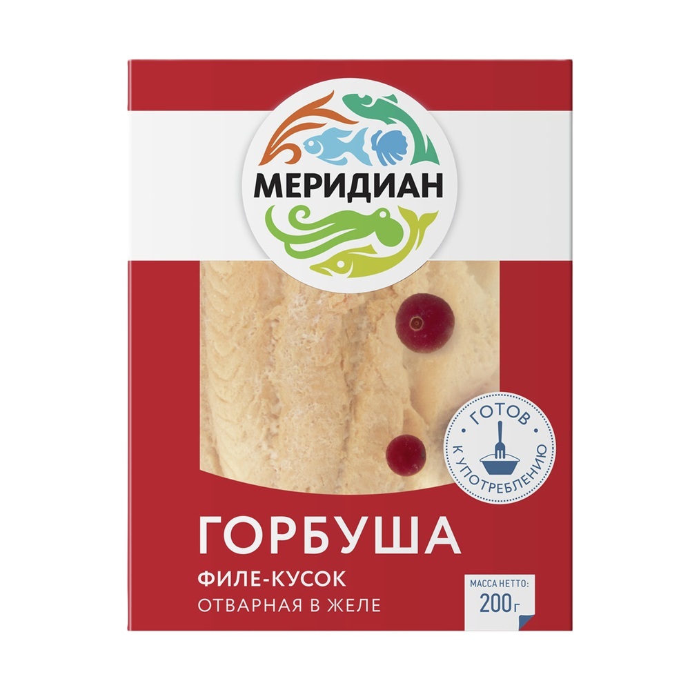Горбуша в желе  Меридиан  200г - интернет-магазин Близнецы