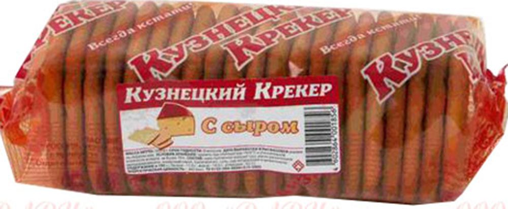 Крекер с сыром  Кузнецкий крекер  160г - интернет-магазин Близнецы