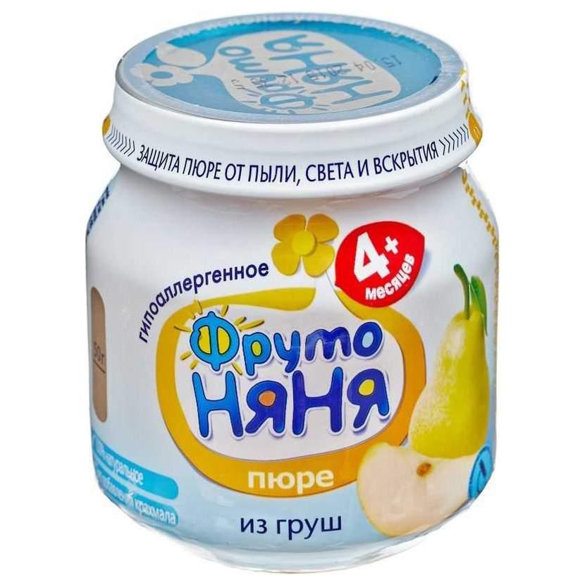 Д.п Пюре Фрутоняня груша 100г - интернет-магазин Близнецы
