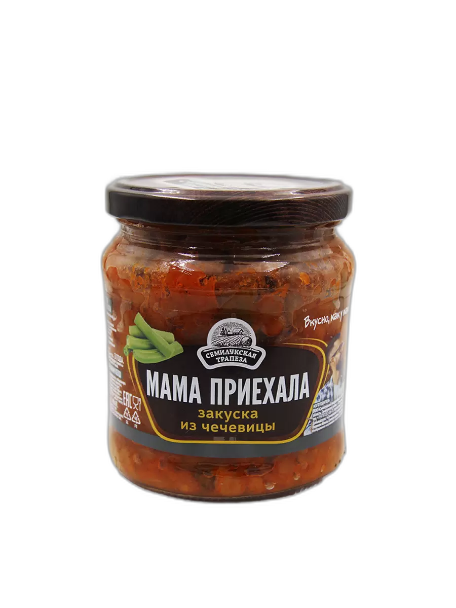 Закуска овощ Мама приехала  Семилукская трапеза   460г бан