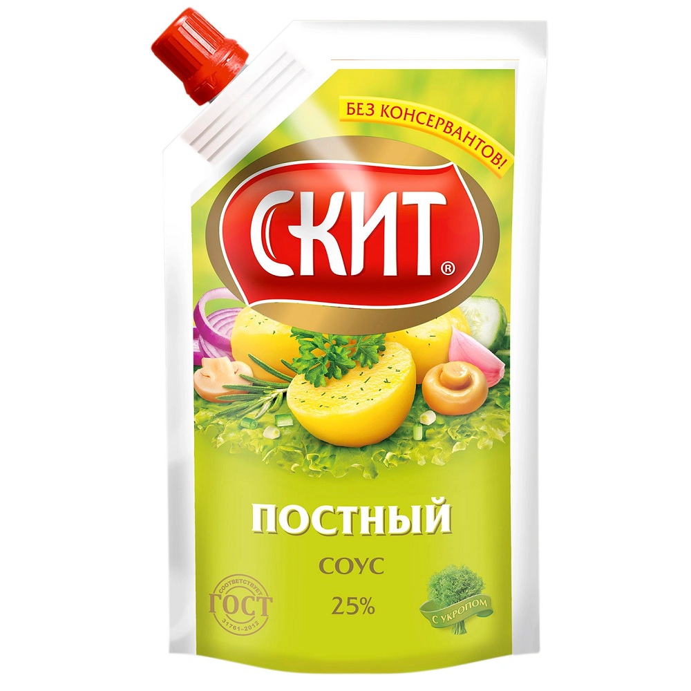 Соус майонезный Постный Скит 225г шт - интернет-магазин Близнецы