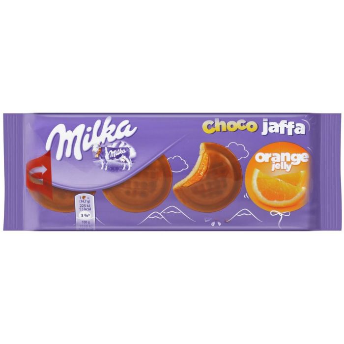 Печенье Милка Jaffa с апельсин начин  Германия  147г - интернет-магазин Близнецы