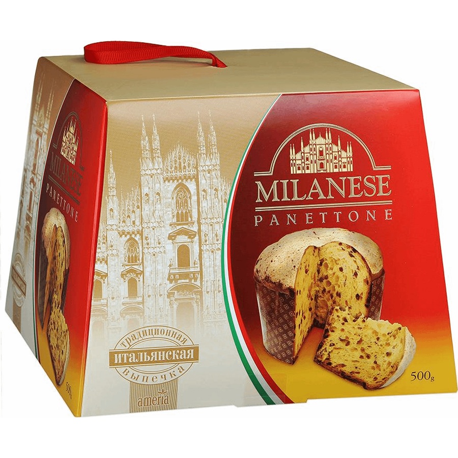 Кулич Milanese  Panettone  Италия  500г - интернет-магазин Близнецы