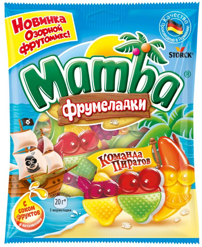Мармелад жев Мамба Команда пиратов 70г - интернет-магазин Близнецы