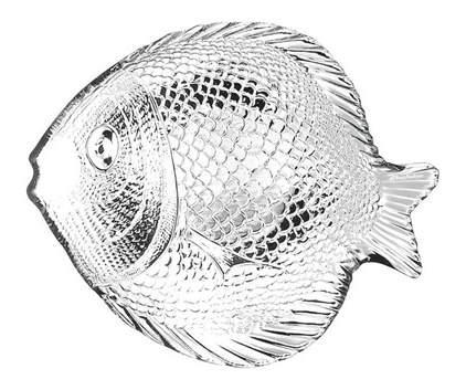 Блюдо Стекл Марине Рыбка 16*19.6см  10256          - интернет-магазин Близнецы