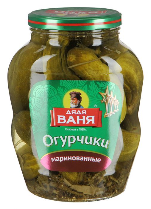 Огурцы марин  Дядя Ваня  1800г - интернет-магазин Близнецы