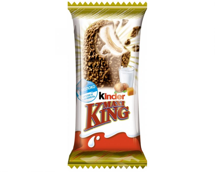 Пирожное Kinder Макси Кинг  Данон  35г   m.i.  - интернет-магазин Близнецы