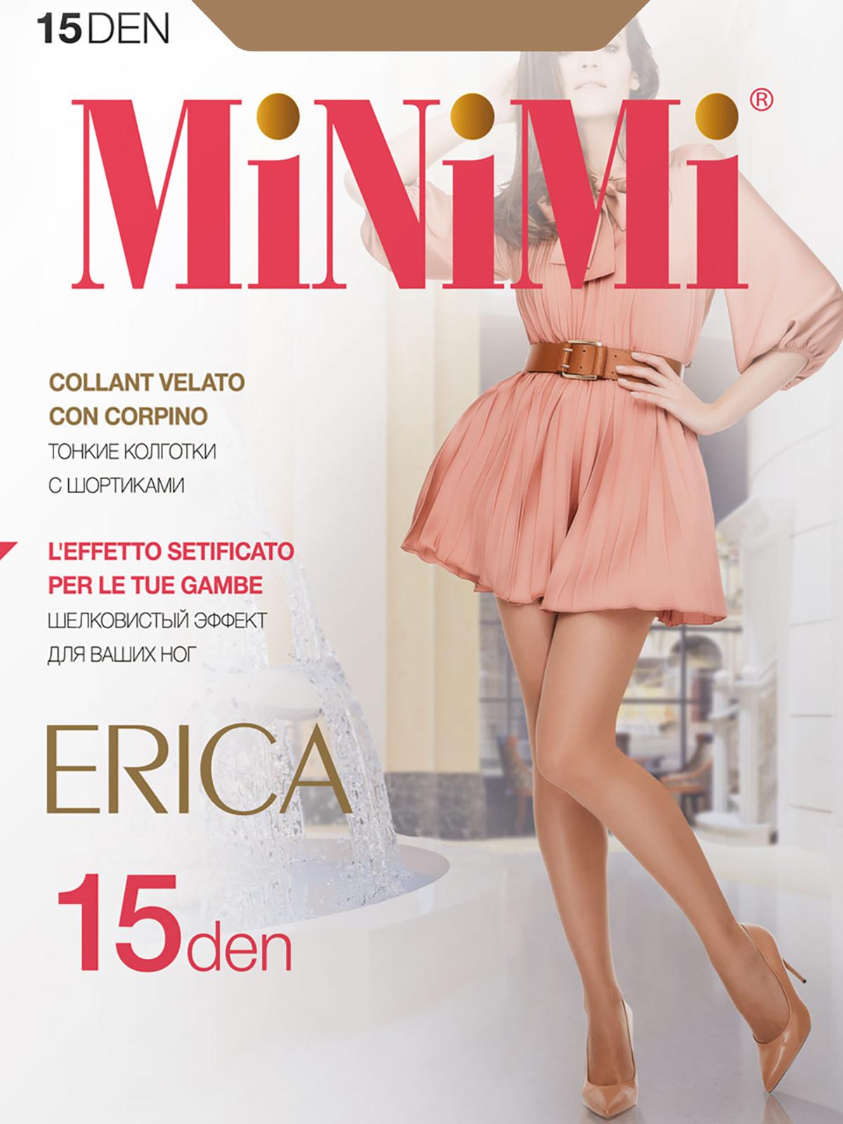 Колготки MiniMi Erica 15 4-L caramel