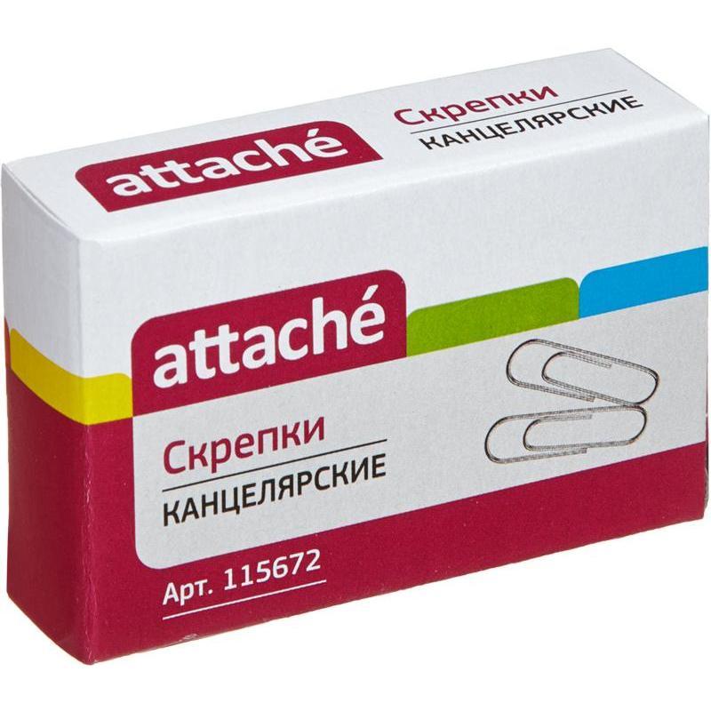 Скрепки Attache металлические оцинкованные 28мм. 100шт.