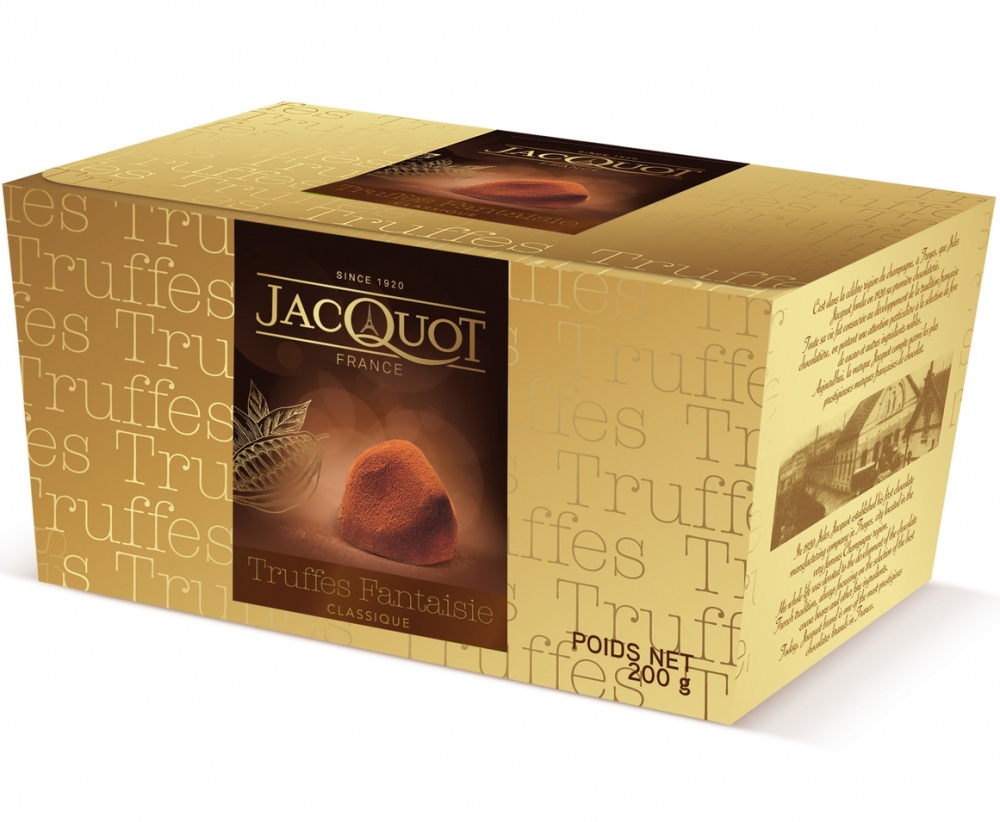 Шокол. конф JACQUOT Трюфели Фантазия шт 200г