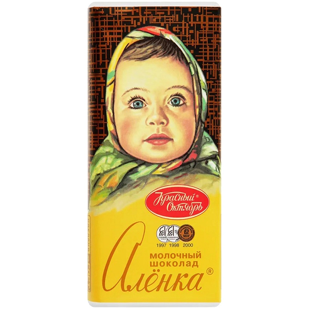 Шоколад Аленка  Красный Октябрь  60г - интернет-магазин Близнецы