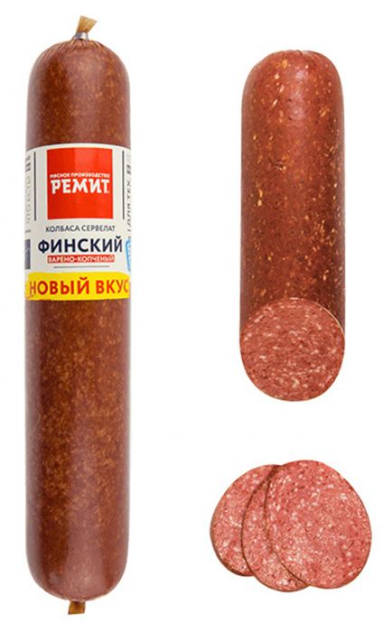 Колбаса Сервелат Финский в к  Ремит   - интернет-магазин Близнецы