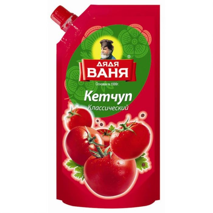 Кетчуп Дядя Ваня томатный  - интернет-магазин Близнецы