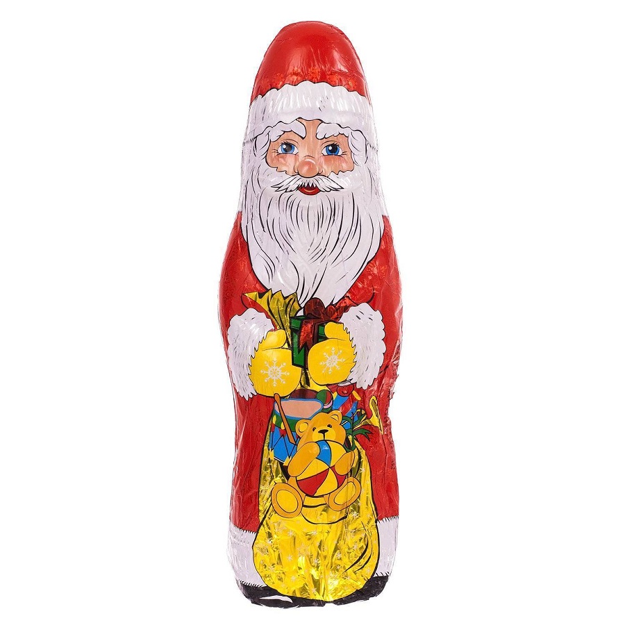 Шокол. фигуры Дед Мороз с маршмеллоу  Шокол Мир  70г - интернет-магазин Близнецы