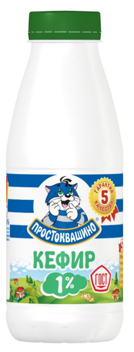 Кефир 1.0% Простоквашино 930г шт - интернет-магазин Близнецы