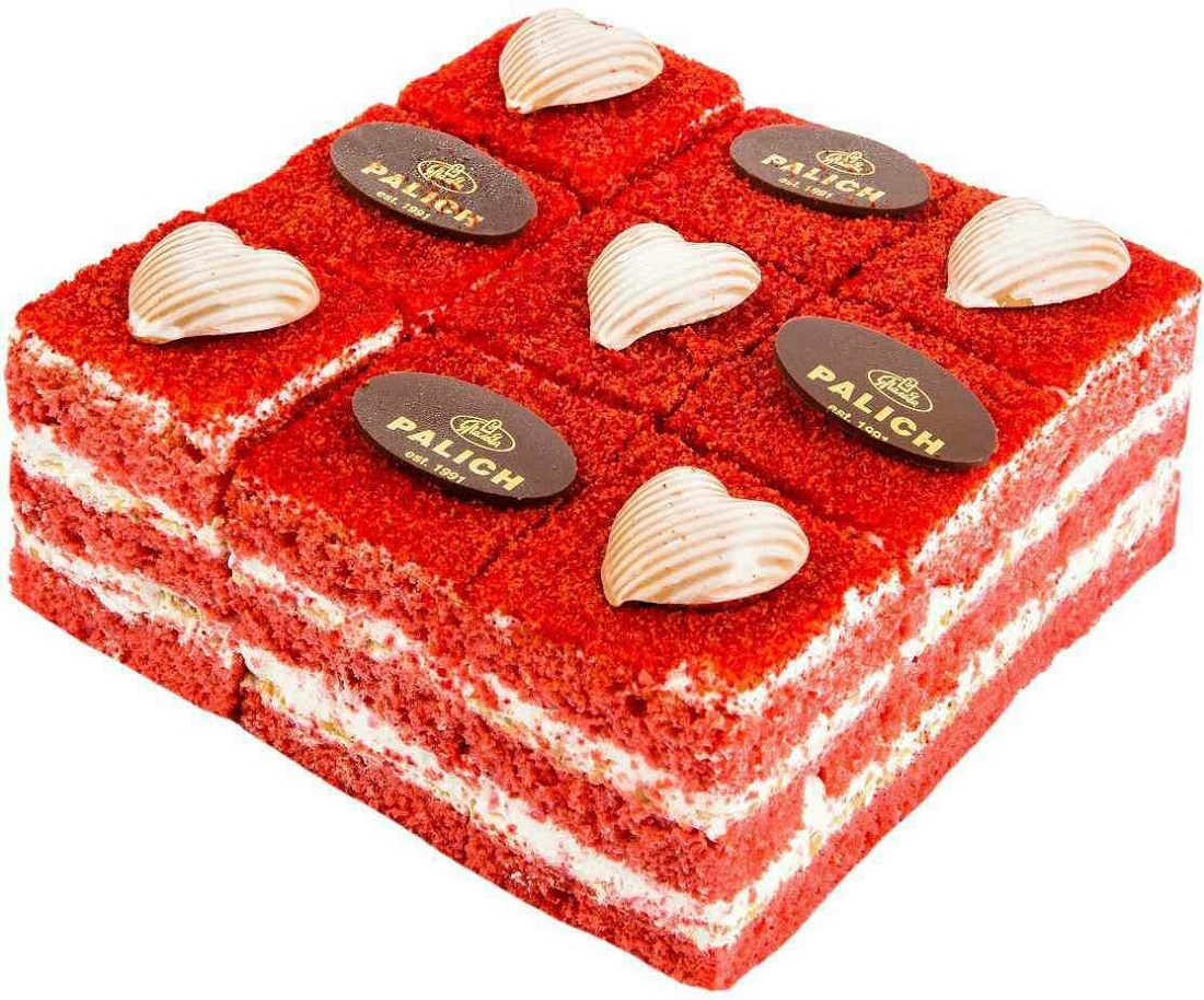 Торт Красный бархат  от Палыча  0.45кг - интернет-магазин Близнецы
