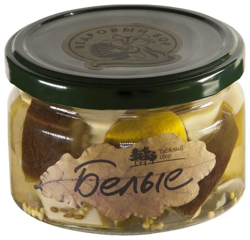 Грибы Белые марин бан  Таёжный сбор  250г бан - интернет-магазин Близнецы