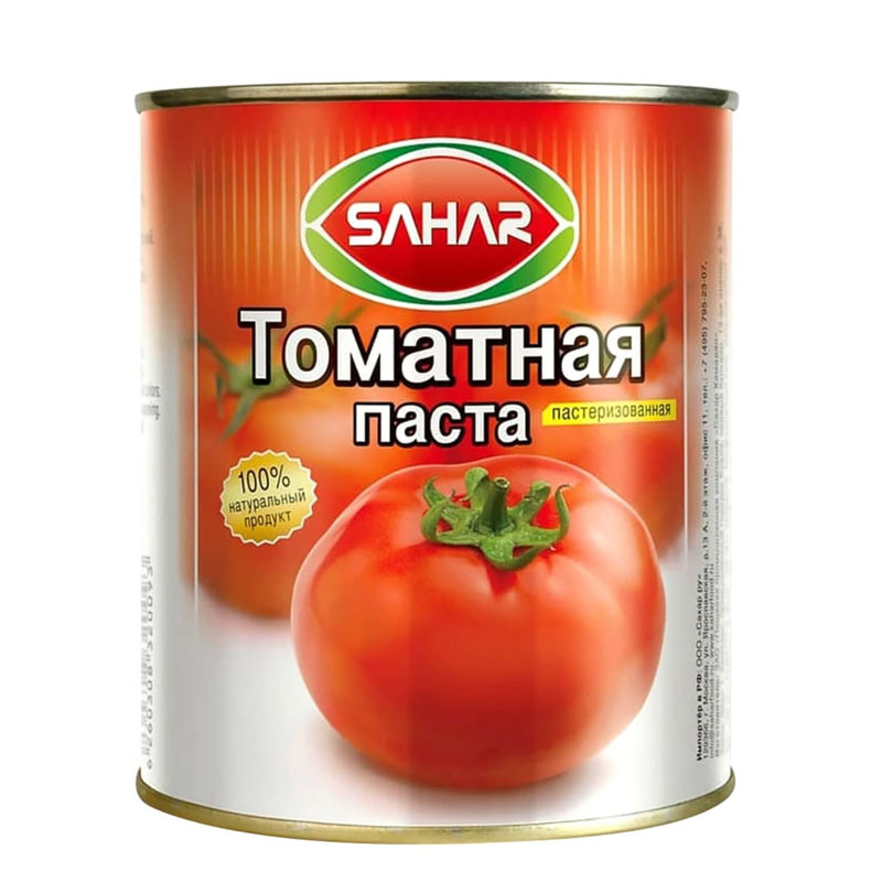 Томатная паста SAHAR  Иран  ж б 800г - интернет-магазин Близнецы