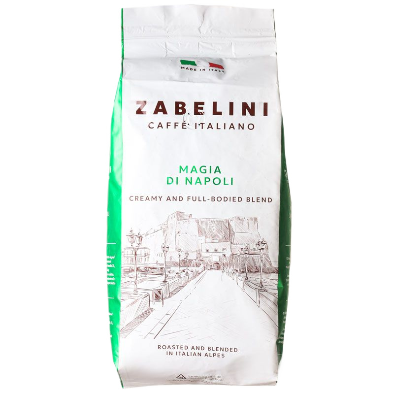 Кофе Zabelini Magia di Napoli в зернах, 1000 г