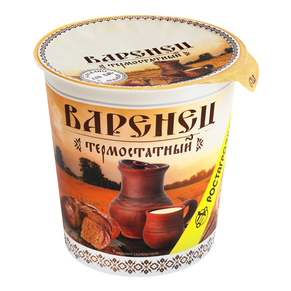 Варенец термостат 3.5%-4.5%  РостАгро  320г шт - интернет-магазин Близнецы