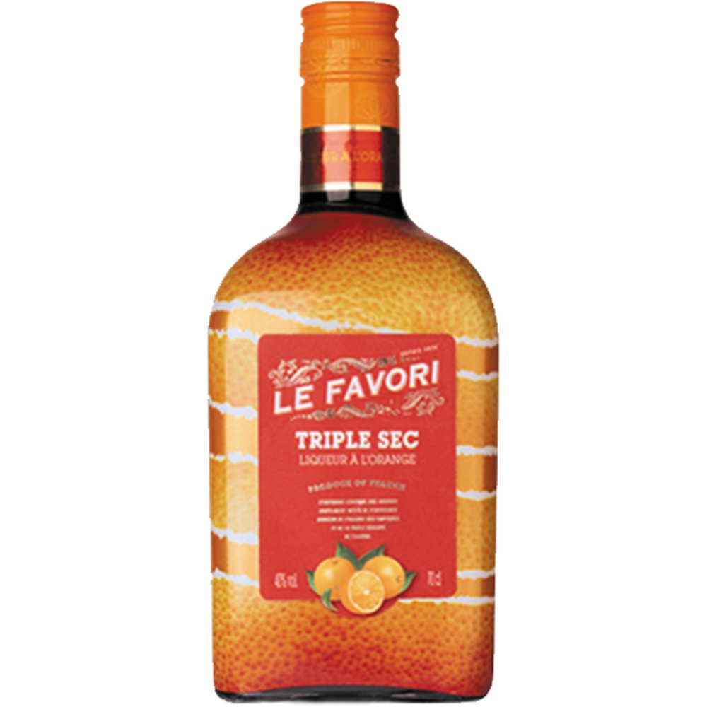Ликер Ле Фавори Трипл сек 0.7 л  Франция  - интернет-магазин Близнецы